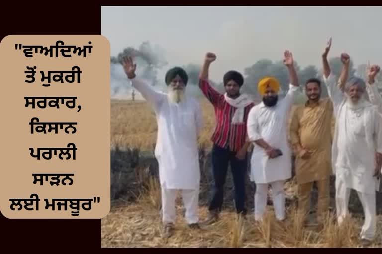 Stubble Burning in Gurdaspur