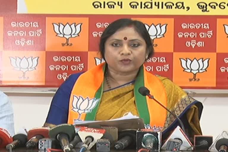 bjp press meet on dhamnagar by poll