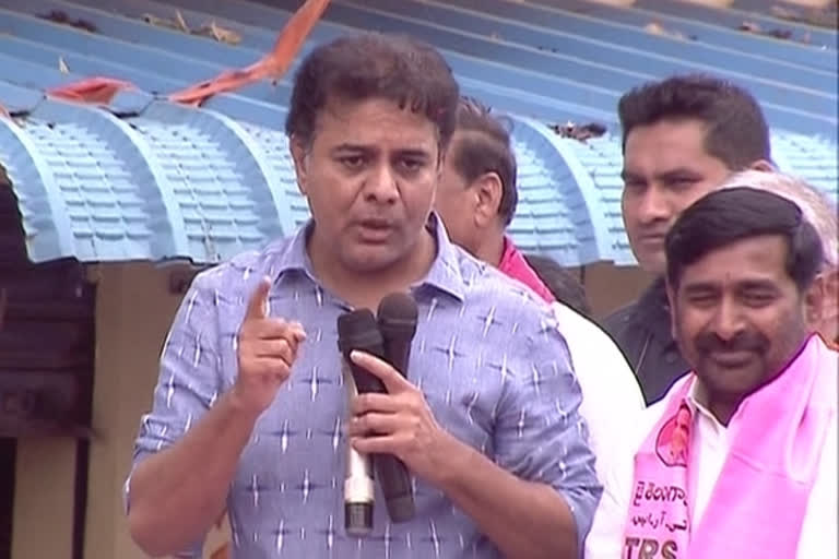 KTR Fires On Central Government