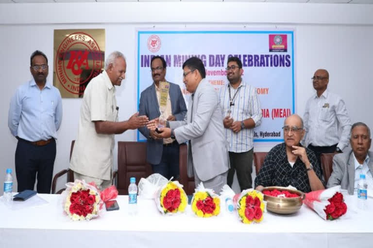 Indian Mining Day is celebrated in Hyderabad