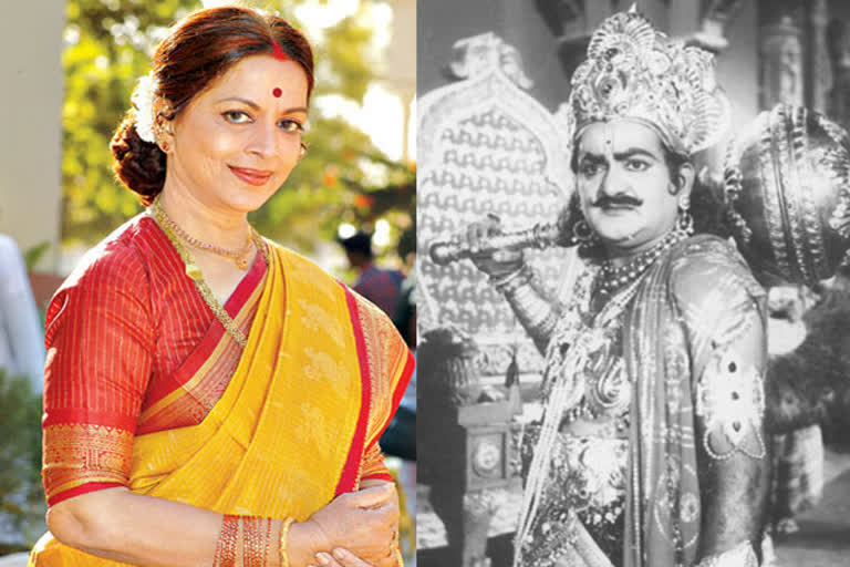 sv rangarao was cast out from a film due to actress vijaya nirmala