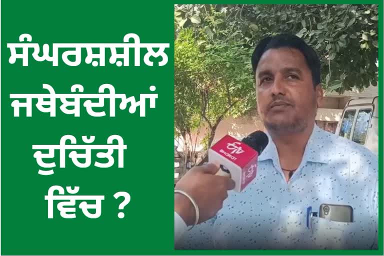 Struggling organizations are confused about the restoration of old pension in Bathinda