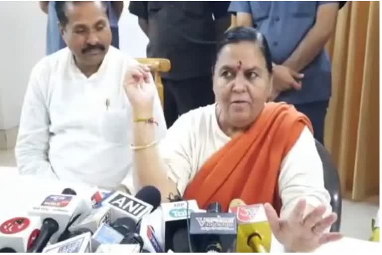 Uma bharti liquor ban campaign