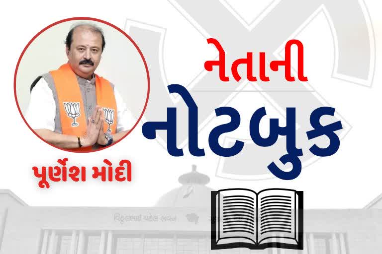 બુથ કન્વીનરથી ગુજરાત સરકારના પ્રધાન સુધીની પૂર્ણેશ મોદીની સફર