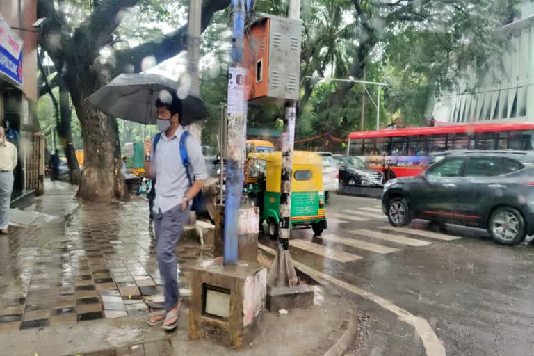 Rain has started again in Bangalore city