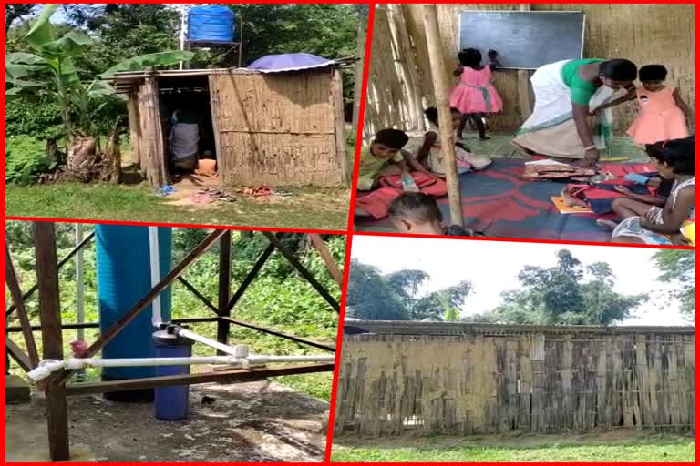 DILAPIDATED ANGANWADI CENTRE AT TITABAR