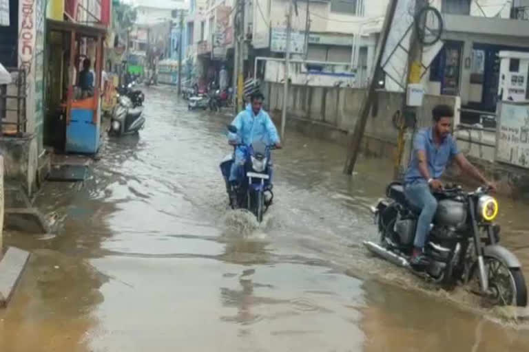 Heavy rain in Anantapur