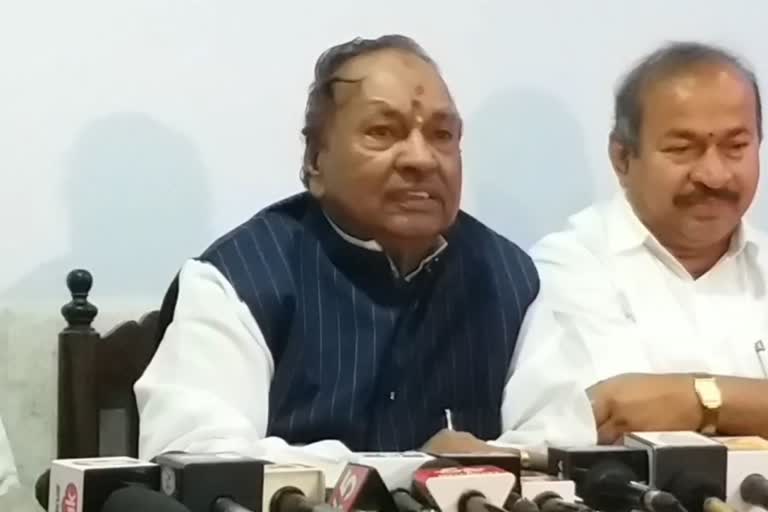 former minister Eshwarappa