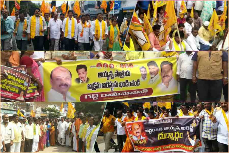 TDP protests