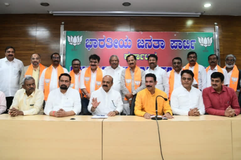 Former Cong leader, actor-turned-politician & ex-bureaucrat join BJP in poll-bound Karnataka