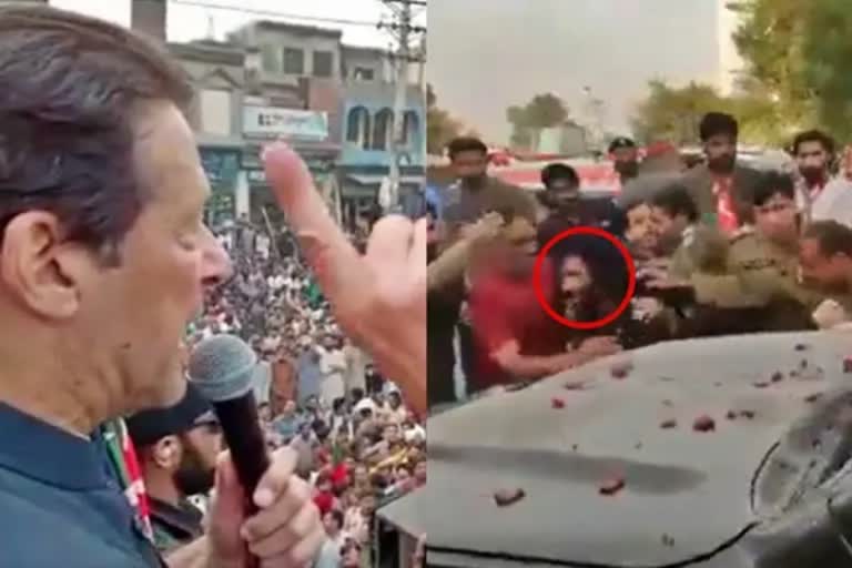 Firing in Imran Khan's container rally in Pakistan, 5 injured