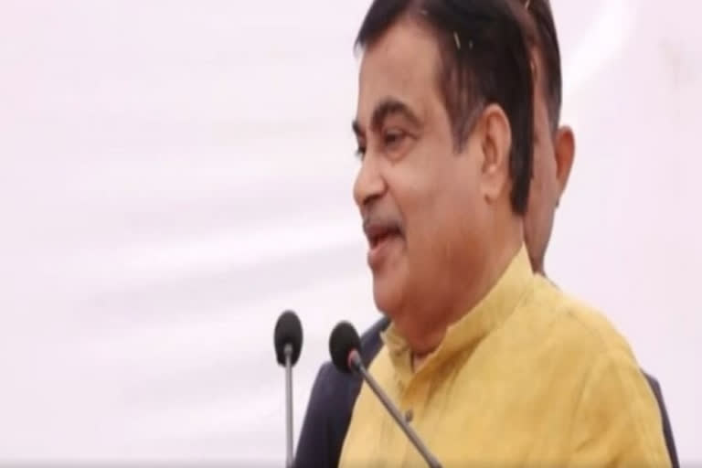 Nitin Gadkari addresses rally in Himachal