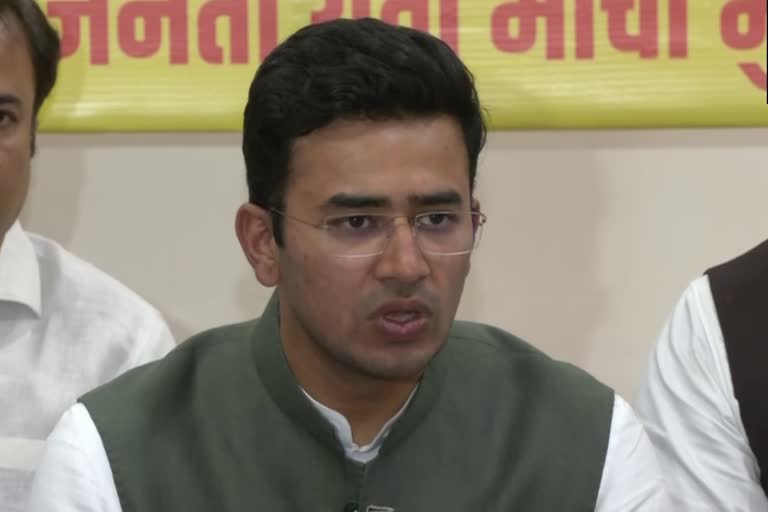 Tejasvi Surya on shiv sena