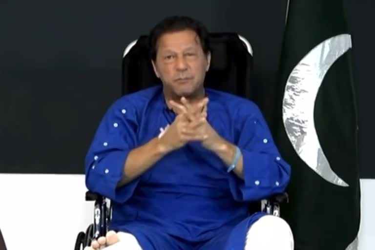 Pakistan  Prime minister  Imran Khan  Imran Khan medical updates  Hospitalized Former Pakistan Prime minister  വധിക്കാന്‍ ശ്രമമുണ്ടെന്ന്  വെടിയേറ്റ് ചികിത്സയില്‍  രാജ്യത്തെ അഭിസംബോധന ചെയ്‌ത്  ഇമ്രാൻ ഖാന്‍  പാകിസ്ഥാൻ  പ്രധാനമന്ത്രി  ലാഹോര്‍  വധശ്രമത്തില്‍  ആശുപത്രി  ആക്രമണം