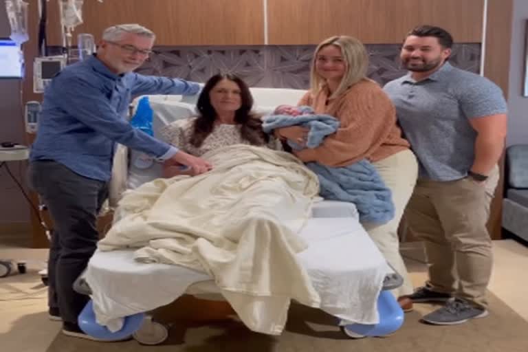 56 Year Old US Woman Gives Birth