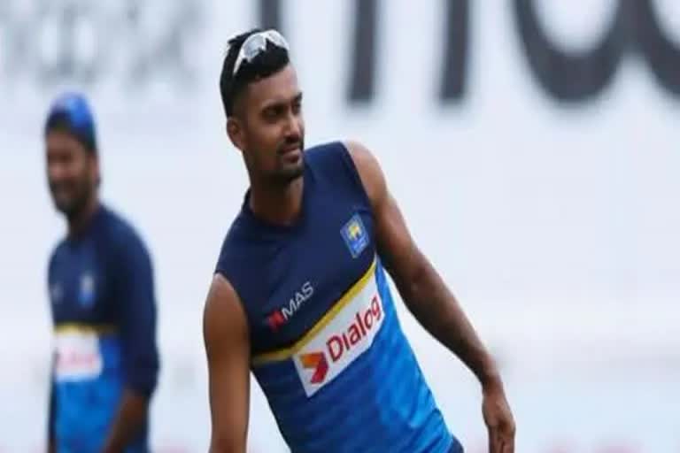 Sri Lanka cricketer Danushka Gunathilaka