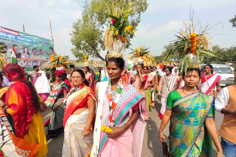 Bharat Jodo Yatra in Lohardaga