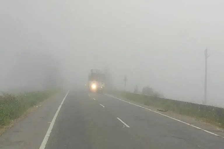 Road Accident due to Fog