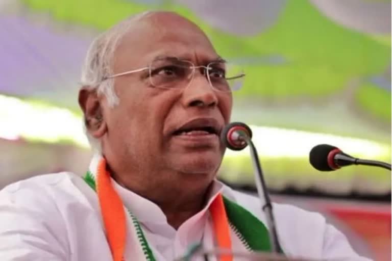 Congress president Mallikarjun Kharge