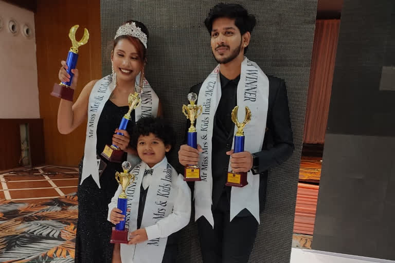 Ranchi Priyank became Mr India Kids