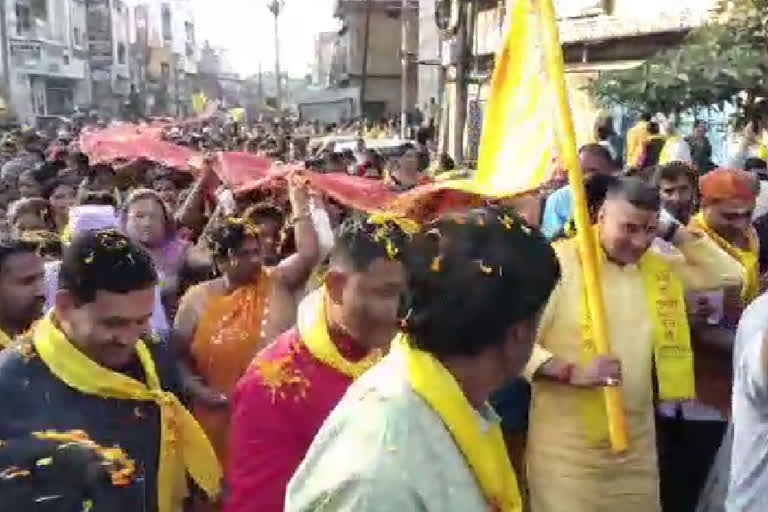 betul tapti chunari padyatra on kartik purnima