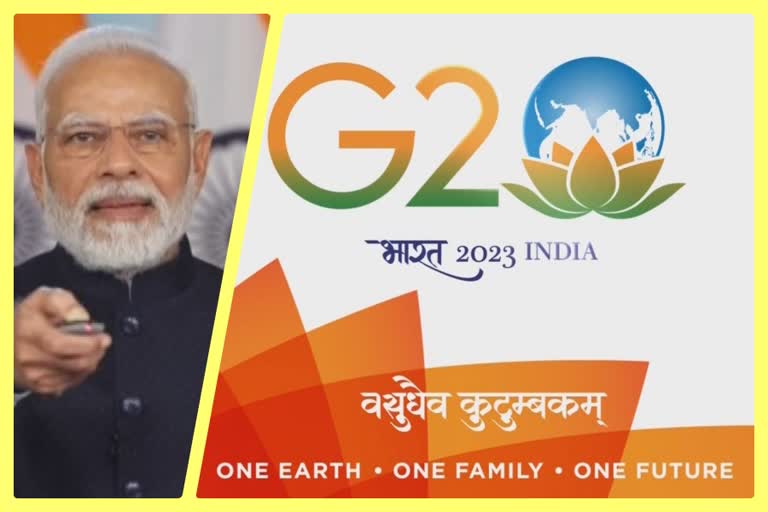 PM Modi unveils logo, theme and website of India G20 presidency