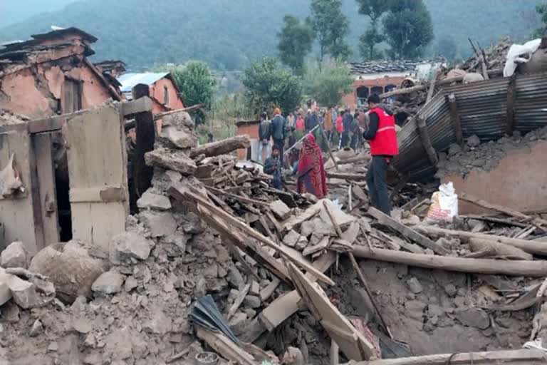 भूकंप के झटकों से थर्राया नेपाल