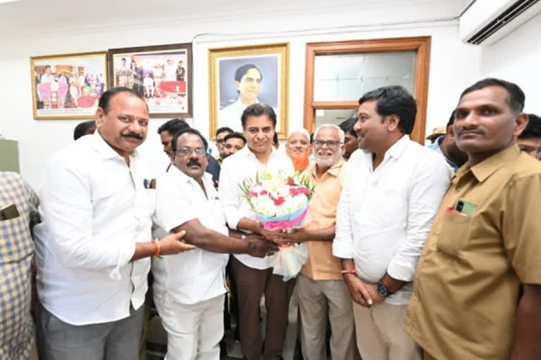 Revenue Employees Meet KTR