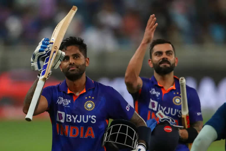 Suryakumar Yadav supported by Virat Kohli