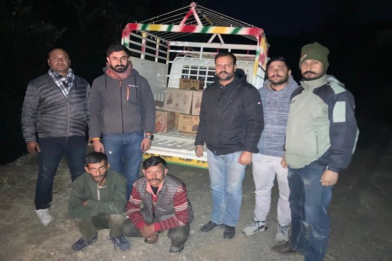 Illegal liquor recovered in Nahan