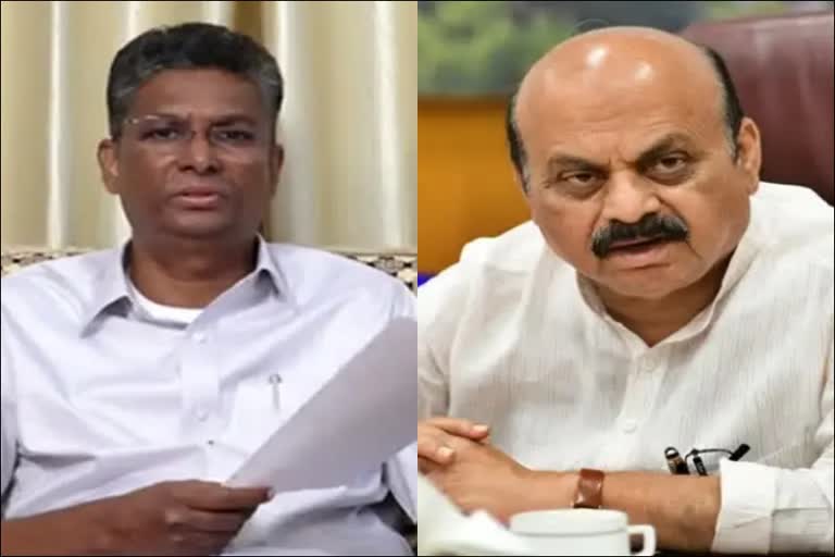 Controversial statement about the word Hindu  Satish Jarakiholi wrote letter to the CM Bommai  Satish Jarakiholi Controversial statement  Hindu Controversial statement news  ಸಿಎಂಗೆ ಪತ್ರ ಬರೆದ ಸತೀಶ್​ ಜಾರಕಿಹೊಳಿ  ಮಾನವ ಬಂಧುತ್ವ ವೇದಿಕೆ ಕರ್ನಾಟಕ ಕಾರ್ಯಕ್ರಮ  ಹಿಂದೂ ಶಬ್ದದದ ಬಳಕೆ ಕುರಿತು ನನ್ನ ತೇಜೋವಧೆ  ಕೆಪಿಸಿಸಿ ಕಾರ್ಯಾಧ್ಯಕ್ಷ ಸತೀಶ್​ ಜಾರಕಿಹೊಳಿ‌ ಪತ್ರ  ಹಿಂದೂ ಪದದ ಬಗ್ಗೆ ವಿವಾದಿತ ಹೇಳಿಕೆ  ಸತೀಶ್​ ಜಾರಕಿಹೊಳಿ ಸಿಎಂಗೆ ಪತ್ರ  ತನಿಖೆ ಮಾಡಿ ಎಂದು ಸತೀಶ್​ ಜಾರಕಿಹೊಳಿ ಆಗ್ರಹ  ಹಿಂದೂ ಶಬ್ದ ಪರ್ಷಿಯನ್ ಭಾಷೆಯಿಂದ ಬಂದಿದೆ