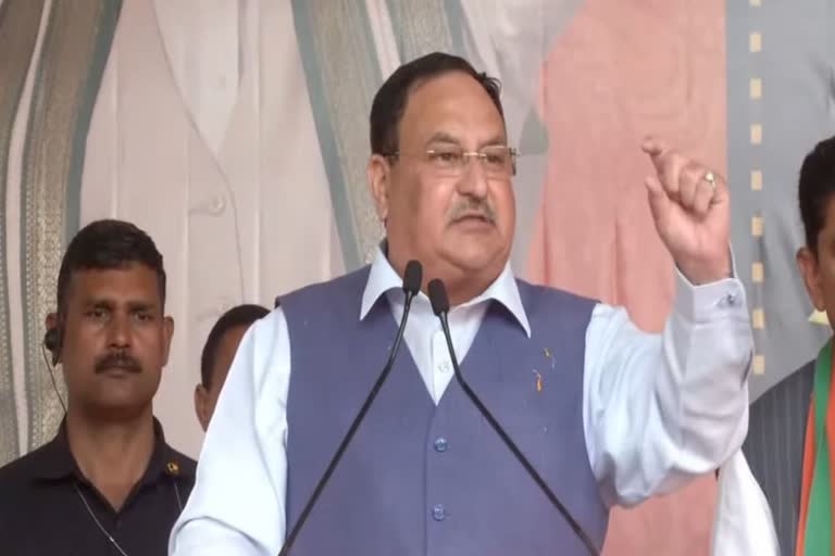 JP Nadda rally in kangra