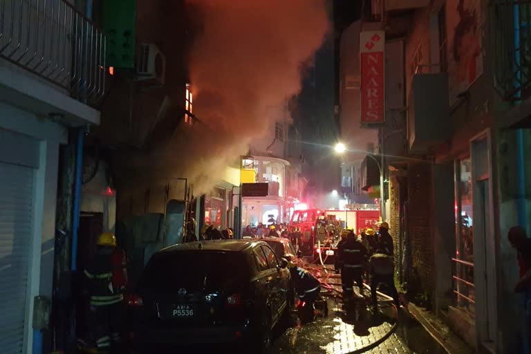 Maldives Male Fire Incident