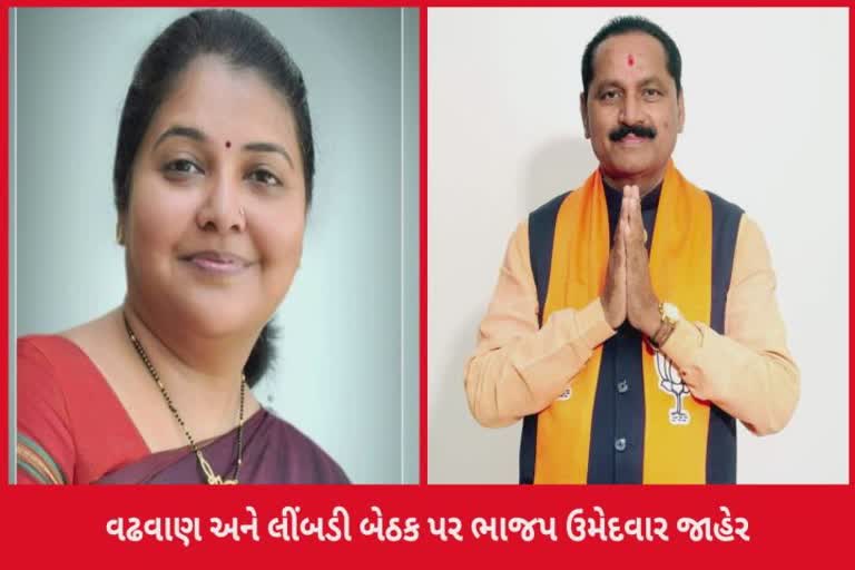 વઢવાણ વિધાનસભા બેઠકના મહિલા ઉમેદવાર અને લીંબડી બેઠક પર રીપીટ ટિકીટ જાહેર થતાં શું આપી પ્રતિક્રિયા જૂઓ