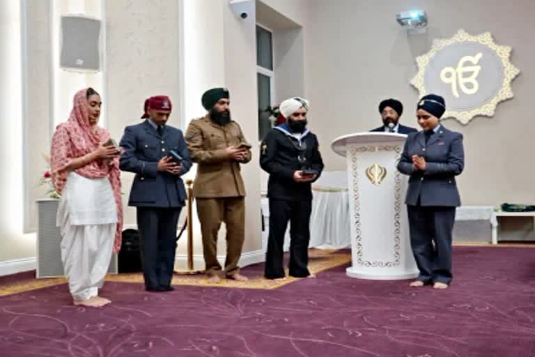 Sikh Prayer Books Issued to  Military