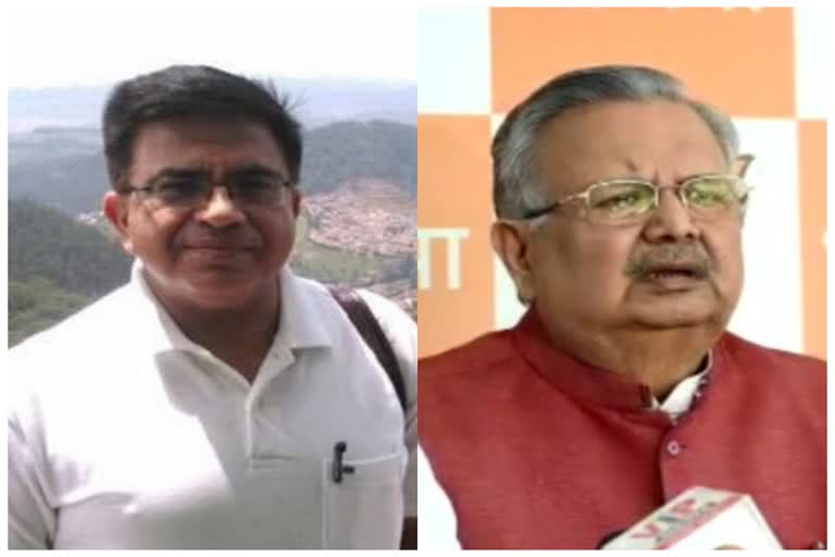 Anil Tuteja letter to Raman Singh on Nan scam