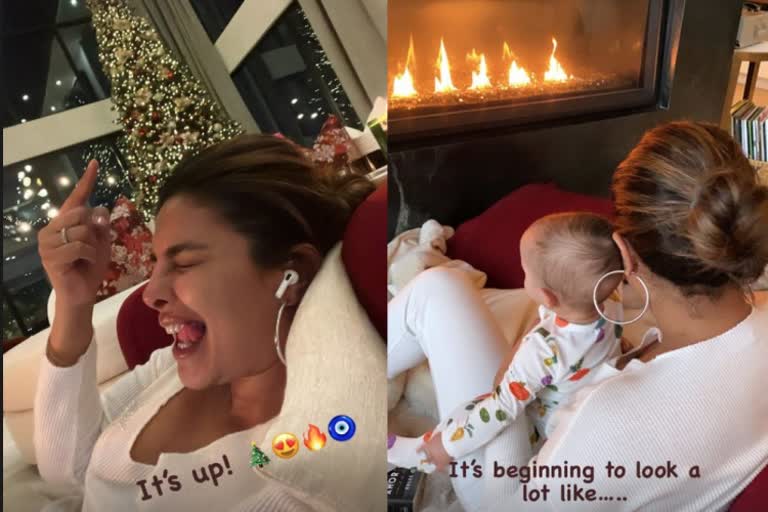 Priyanka Chopra shares adorable pics with daughter malti