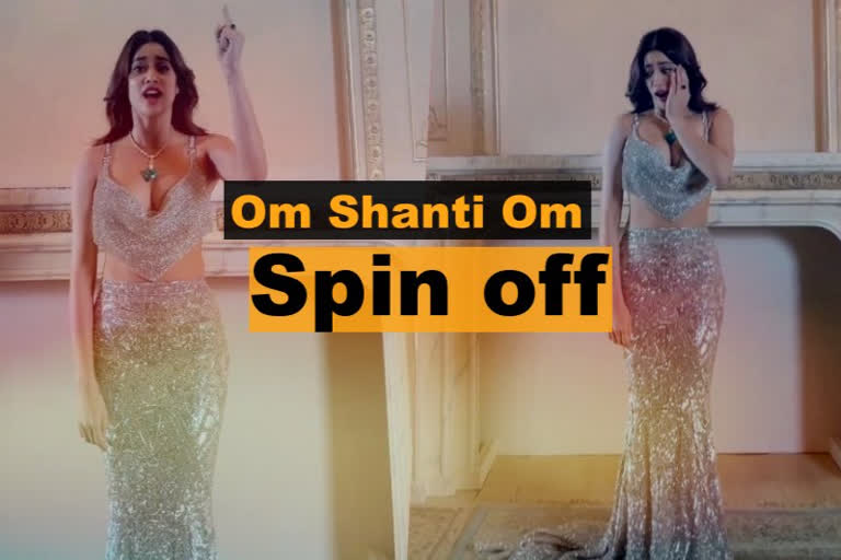 Janhvi Kapoor om shanti om scene