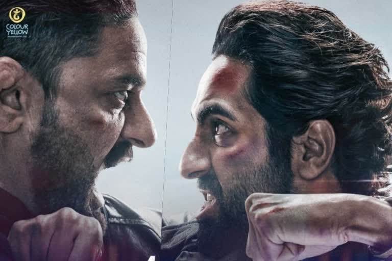 An Action Hero trailer  An Action Hero  Jaideep Ahlawat is out to kill Ayushmann Khurrana  Ayushmann Khurrana  Jaideep Ahlawat  ആക്ഷന്‍ ഹീറോ ആയി ആയുഷ്‌മാന്‍ ഖുറാന  ആയുഷ്‌മാന്‍ ഖുറാന  ആക്ഷന്‍ ഹീറോ  ആയുഷും ജയ്‌ദീപും നേര്‍ക്കുനേര്‍  സര്‍പ്രൈസുമായി മലൈകയും  ആന്‍ ആക്ഷന്‍ ഹീറോ