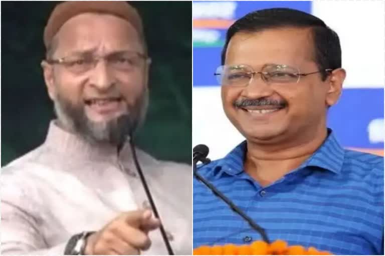 छात्र संघ चुनाव में केजरीवाल और औवैशी के उम्मीदवार