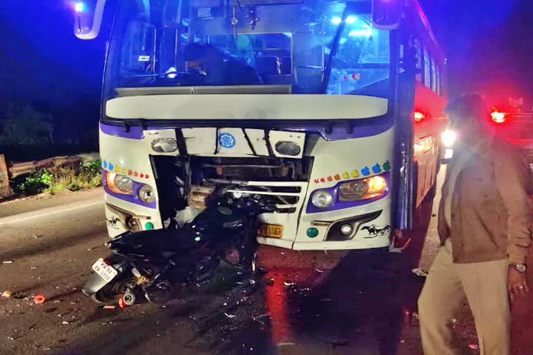 road accident at Doddaballapur