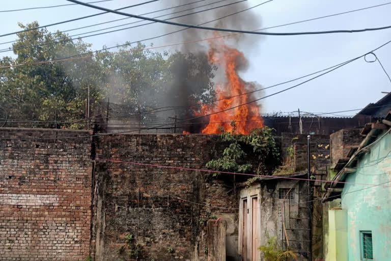 Fire at Beliaghata