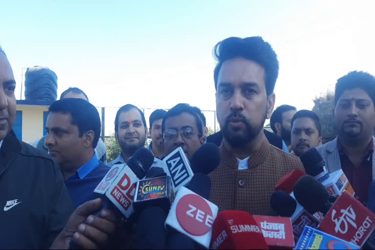 Union Minister Anurag Thakur