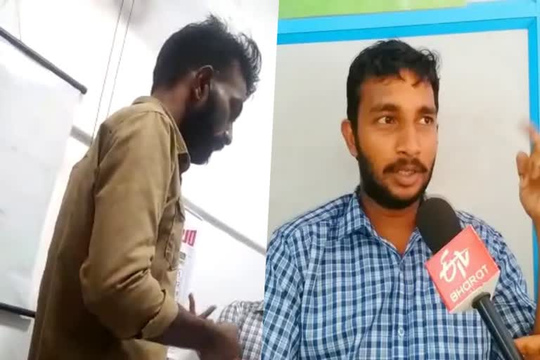 case against conductor  beaten differently abled student  differently abled  differently abled student in kozhikode  onductor who beaten differently abled student  kozhikode conductor beaten differently abled  shanif differently abled  conductor attack on differently abled  latest news in kozhikode  latest news today  etv bharat exclusive  latest news  ഭിന്നശേഷിക്കാരനായ വിദ്യാർഥി  വിദ്യാർഥിയെ ബസിൽ വെച്ച് മര്‍ദിച്ച സംഭവം  കണ്ടക്‌ടര്‍ക്കെതിരെ കേസ്  ഭിന്നശേഷിക്കാരനായ വിദ്യാർഥി മര്‍ദിച്ച കണ്ടക്‌ടര്‍  സ്വകാര്യ ബസിൽ വെച്ച് കണ്ടക്‌ടര്‍ മർദ്ദിച്ച്  ചേമഞ്ചേരി അഭയം സ്പെഷ്യൽ സ്‌കൂളിലെ വിദ്യാർഥി  abhayam special school  കണ്ടക്‌ടര്‍ അസഭ്യം പറഞ്ഞ്  ഇടിവി ഭാരത് എക്‌സ്‌ക്ലൂസിവ്  ഭിന്നശേഷിക്കാരനായ ഷാനിഫ്  കോഴിക്കോട് ഏറ്റവും പുതിയ വാര്‍ത്ത  ഇന്നത്തെ പ്രധാന വാര്‍ത്ത