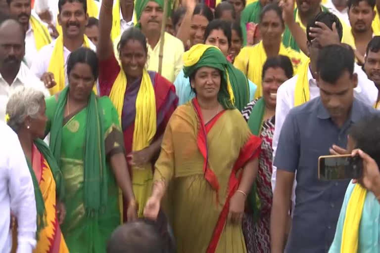 Paritala Sunitha Padayatra