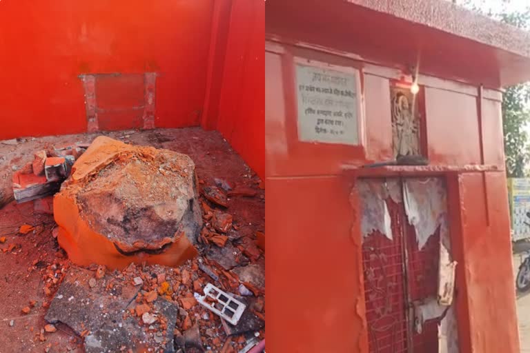 indore temple vandalize accused arrested