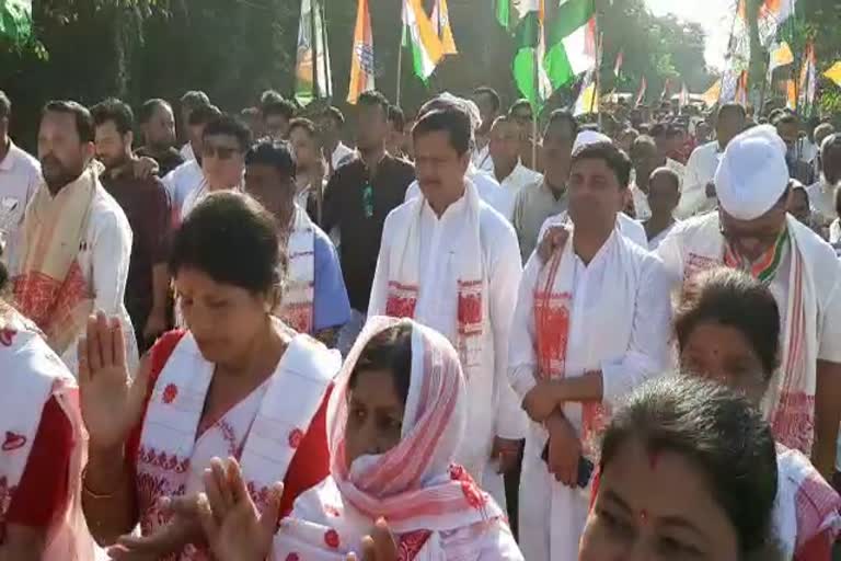 bharat jodo yatra in borkhetri