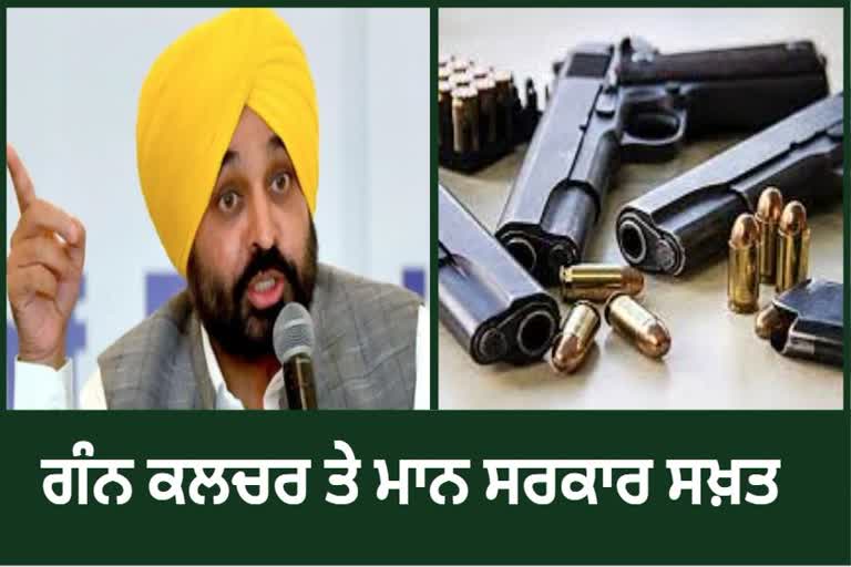 Arms license will be reviewed in Punjab ban on uploading photos with weapons on social media