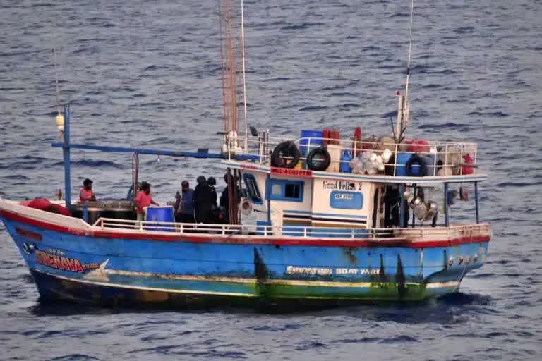 Coast Guard catches two boats