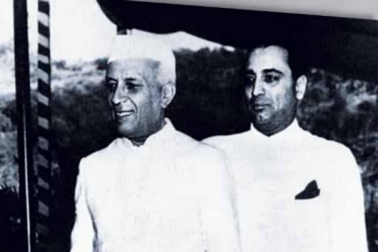 Nehru and Bhabha